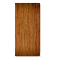 Samsung Galaxy A22 5G Book | Wallet Case | Donker Hout