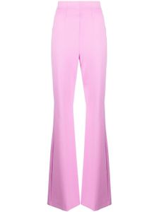 Sportmax pantalon évasé à pinces - Rose