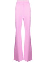 Sportmax pantalon évasé à pinces - Rose