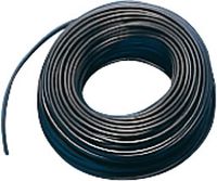 VD draad soepel 4,0mm Zwart (100 meter)