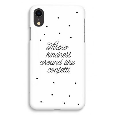Confetti: iPhone XR Volledig Geprint Hoesje