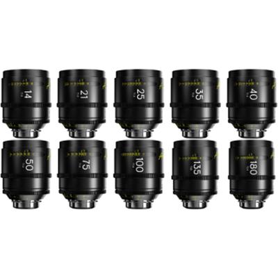 DZOFilm Arles 14/21/25/35/40/50/75/100/135/180mm FF/VV Prime Cine Lens PL mount (meter)