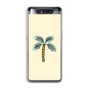 Palmboom: Samsung Galaxy A80 Transparant Hoesje