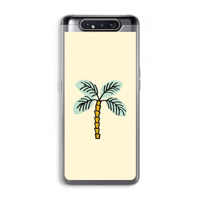 Palmboom: Samsung Galaxy A80 Transparant Hoesje