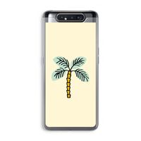 Palmboom: Samsung Galaxy A80 Transparant Hoesje