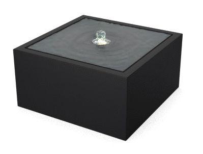 Taula Aluminiuim Watertafel Lengte: 600 Breedte: 600 Hoogte: 400 - Geroba