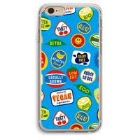 Fruitsticker: iPhone 6 Plus / 6S Plus Transparant Hoesje
