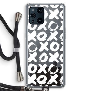 XOXO: Oppo Find X3 Pro Transparant Hoesje met koord