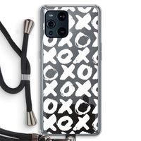XOXO: Oppo Find X3 Pro Transparant Hoesje met koord