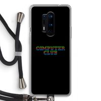Retro: OnePlus 8 Pro Transparant Hoesje met koord