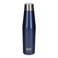 BUILT New York - Dubbelwandige Thermosfles, 0.54 Liter, Blauw - BUILT