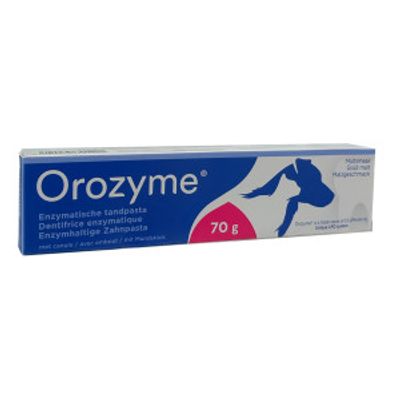Orozyme Enzymatische Tandpasta hond/kat 1 Tube (70 g)