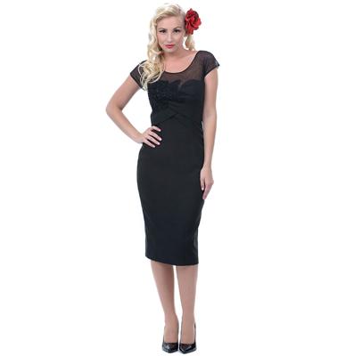 Bellevue Dress, Black-M | 40% korting
