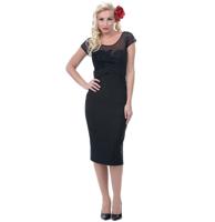 Bellevue Dress, Black-M | 40% korting - thumbnail