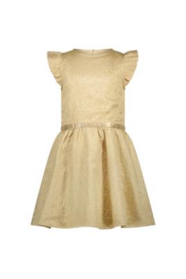 Le Chic Zomer jurk meisjes Goud - crushed satijn - Symira
