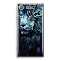 Darkness Lion: Sony Xperia XZ1 Transparant Hoesje