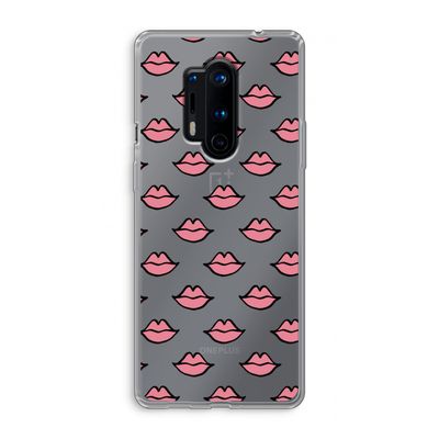 Lipjes: OnePlus 8 Pro Transparant Hoesje