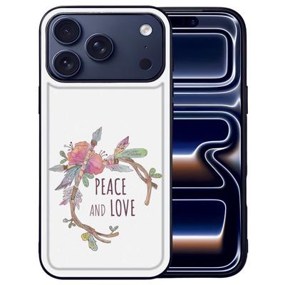 Apple iPhone 17 Pro Back Cover Boho Tekst