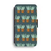 Sansevieria: iPhone XS Max Flip Hoesje