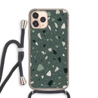 Terrazzo N°19: iPhone 11 Pro Transparant Hoesje met koord