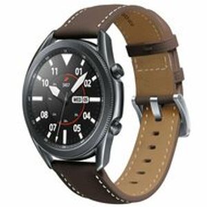 Premium Leather bandje - Donkerbruin - Samsung Galaxy Watch 6 - 40mm & 44mm