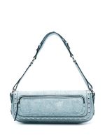 BY FAR sac porté épaule Maddy clouté - Bleu