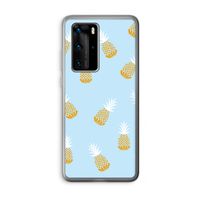 Ananasjes: Huawei P40 Pro Transparant Hoesje