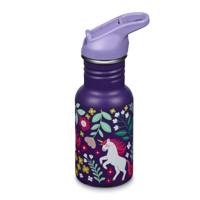 Klean Kanteen Kidsportfles - Lekvrij Leaping Unicorns Purple