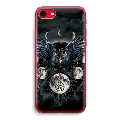 Sinister Wings: iPhone SE 2020 Transparant Hoesje