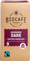 Bio Cafe Koffiecapsules Espresso Dark - thumbnail