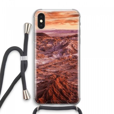 Mars: iPhone XS Max Transparant Hoesje met koord