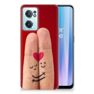 OnePlus Nord CE 2 5G Silicone Back Cover Liefde - Origineel Romantisch Cadeau