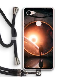 Ephemeral: Pixel 3 XL Transparant Hoesje met koord