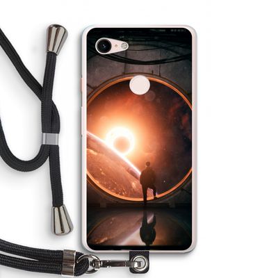 Ephemeral: Pixel 3 XL Transparant Hoesje met koord