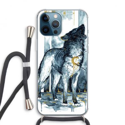 Bleeding Soul: iPhone 12 Pro Max Transparant Hoesje met koord