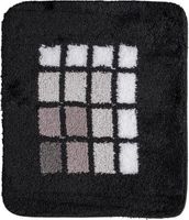 Wicotex bidetmat zwart blok 60x50cm