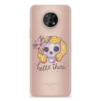 Silicone Back Case Nokia G50 Boho Skull - thumbnail