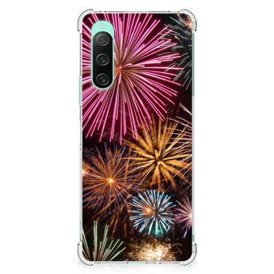 Sony Xperia 10 V Anti Shock Bumper Case Vuurwerk Sony Xperia 10 V Anti Shock Bumper Case Vuurwerk