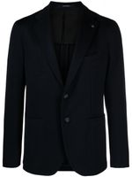 Tagliatore blazer en jersey à simple boutonnage - Bleu - thumbnail