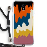 Baar A: Samsung Galaxy J3 (2017) Transparant Hoesje met koord