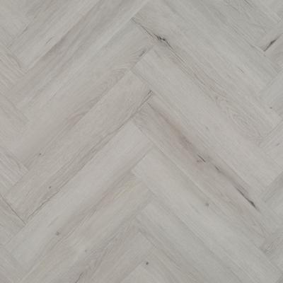 Vloertegel Bobeau Mantaro 12.5 x 62.5 cm 6.5 mm PVC Houtlook Mat Grijs Bobeau