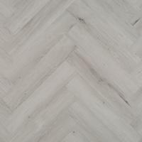 Vloertegel Bobeau Mantaro 12.5 x 62.5 cm 6.5 mm PVC Houtlook Mat Grijs Bobeau