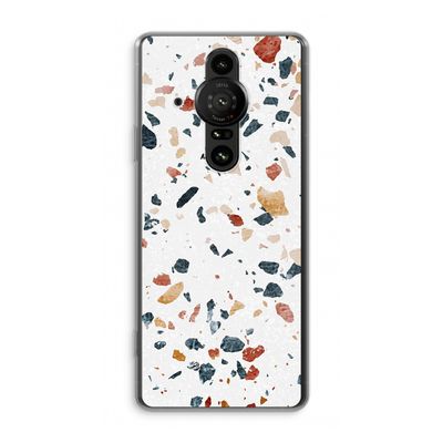 Terrazzo N°4: Sony Xperia Pro-I Transparant Hoesje