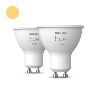 Philips Hue - GU10 - 5W - White set van 2 - 929003666902