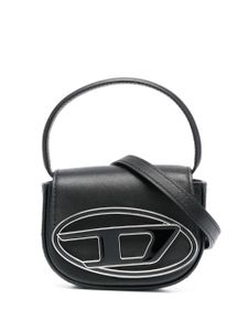 Diesel sac à bandoulière 1DR XS en cuir - Noir