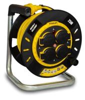 Stanley Kabelhaspel 25 meter H05VV-F 3x1.5mm² IP20 - STA279576