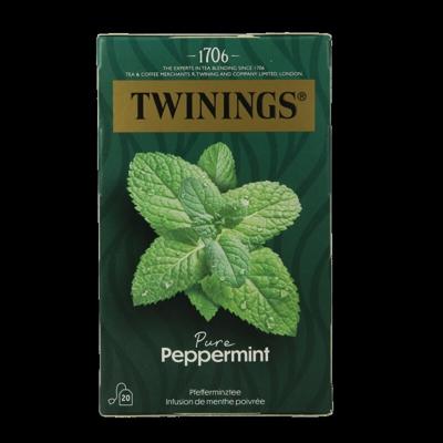 Twinings Pepermunt 20 Zakjes