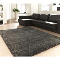 Hoogpolig vloerkleed shaggy Plus 959 5cm hoogte - grijs gemêleerd-160 x 225 cm