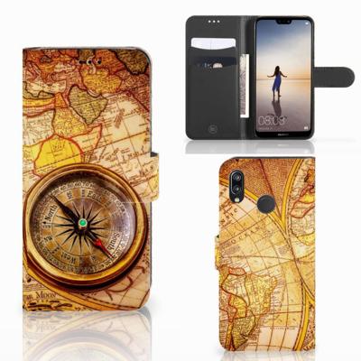 Huawei P20 Lite | Flip Cover | Kompas
