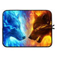 Fire & Ice: Laptop sleeve 15 inch